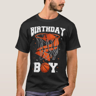 Kids 2nd Birthday Basketball Kids T-Shirt
