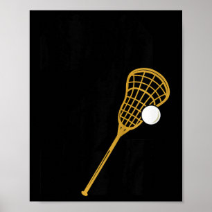Kids 2nd Birthday Lacrosse Kids Toddler Boys Lacro Poster