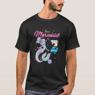 Kids 2nd Birthday  This Mermaid Is 2 Girl  2 Year  T-Shirt