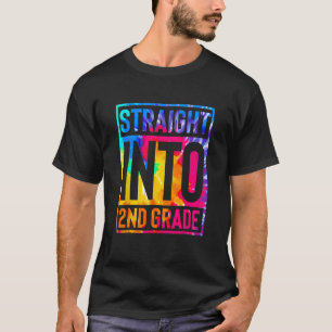 Kids 2nd Grade First Day Of School Back To Dye T-Shirt