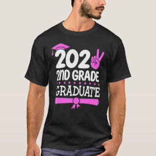 Kids 2nd Grade Graduation 2022 Peace Out Second Gr T-Shirt