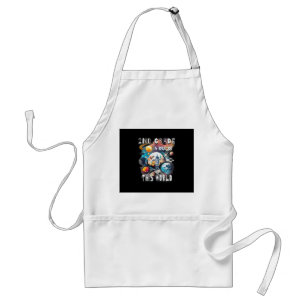 Kids 2nd Grade Is Out Of This World School Year St Standard Apron