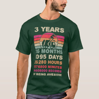 Kids 3 Year Old Garbage Truck Birthday 3rd Birthda T-Shirt