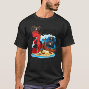 Kids 3 Year Old Pirate Birthday Arr Pirates Ship A T-Shirt