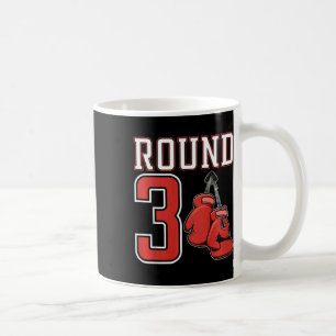 Kids 3rd Birthday Boxing Boy 3 Year Old Boxer Bday Coffee Mug