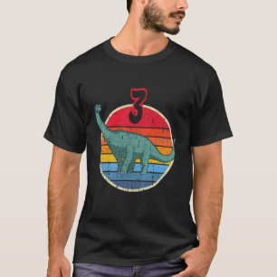 Kids 3Rd Birthday I Brachiosaurus Diplodocus I Fam T-Shirt