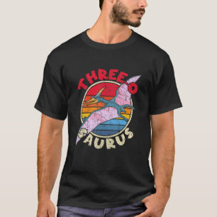 Kids 3Rd Birthday Three O Saurus Pterodactylus I F T-Shirt
