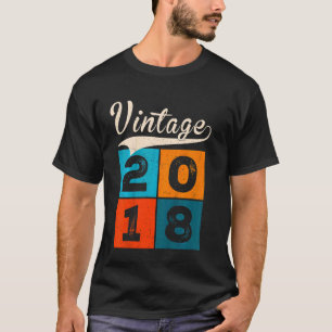 Kids 4 Year Old  For Men Women On Birthday Vintage T-Shirt