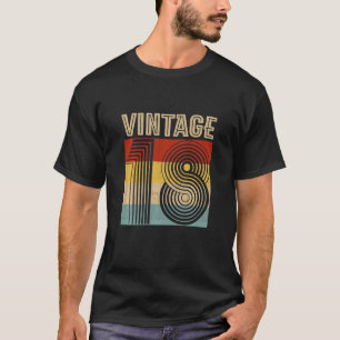 Kids 4 Years Old Cool Vintage 2018 Graphic 4th Bir T-Shirt
