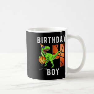 Kids 4th Birthday For Boy Bysketbyll 4 Years Old K Coffee Mug