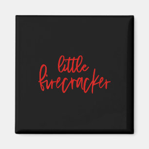 Kids 4th Of July Little Firecracker Patriotic Usa Magnet