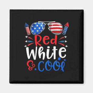 Kids 4th Of July Red White And Cool Patriotic Boys Magnet