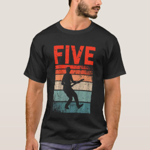 Kids 5 Year Old 5th Birthday Boy Guitar Player Gu T-Shirt