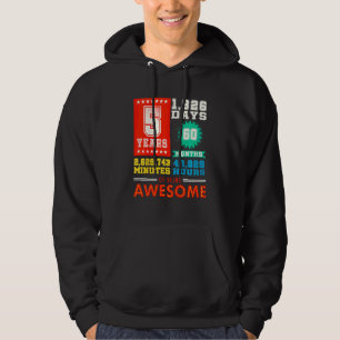 Kids 5 Years Old 5th Birthday Vintage Retro  60 Mo Hoodie