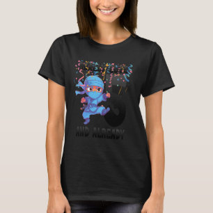 Kids 5 Years Old Birthday Ninja 5th Birthday T-Shirt