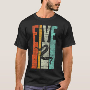 Kids 5 Years Old Birthday Snake Whisperer Phyton B T-Shirt