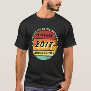 Kids 5th Birthday 5 Years Of Being Awesome Party T-Shirt