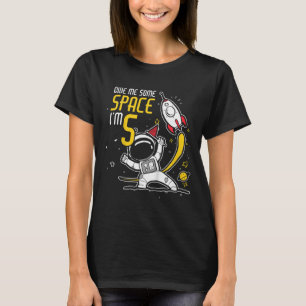 Kids 5th Birthday Boy 5 Years Old Give Me Some Spa T-Shirt