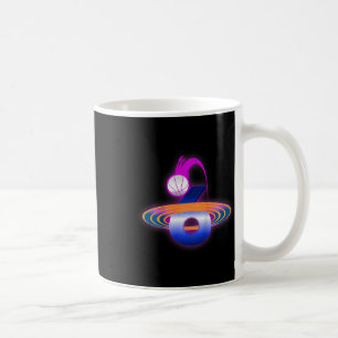 Kids 6 Year Old Space Bysketbyll 6th Birthday Part Coffee Mug