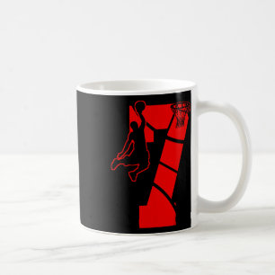 Kids 7 Year Old 7th Bysketbyll Birthday Partytheme Coffee Mug