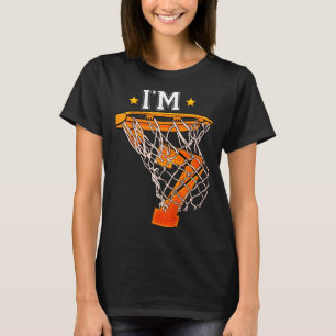 Kids 7th birthday basketball 7 boy girl 6th b t T-Shirt