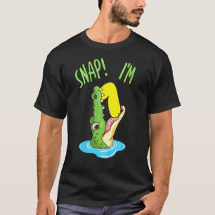 Kids 7th Birthday Crocodile Alligator 7 Years Old T-Shirt