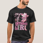 Kids 7th Birthday Girl Rodeo Western Cowgirl Birth T-Shirt<br><div class="desc">Kids 7th Birthday Girl Rodeo Western Cowgirl Birthday Party</div>