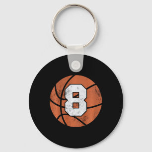 Kids 8 Years Old Birthday Kids Boys Girls Fun Bysk Key Ring