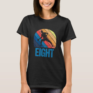 Kids 8th Birthday Retro Table Tennis 8 Years Old B T-Shirt