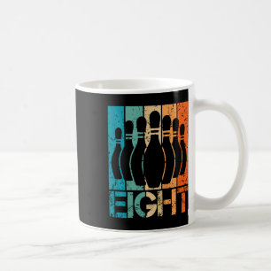 Kids 8th Bowling Birthday 8 Year Old Birthday Bowl Coffee Mug