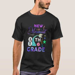 Kids 8th Grade Mermaid Cute Girls Princess Eighth T-Shirt