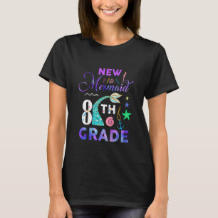 Kids 8th Grade Mermaid Cute Girls Princess Eighth T-Shirt