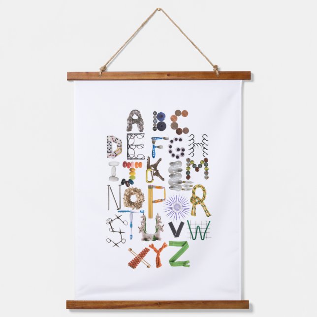 Kids ABC Alphabet Child Wall art - Phonetic  (Front)
