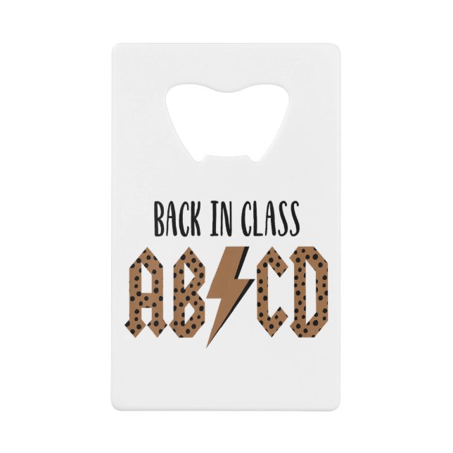 Kids ABCD Back in Class Toddler First Day of Schoo (Front)