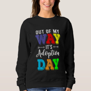 Kids Adoptive Parent Children Adoption Day Foster Sweatshirt