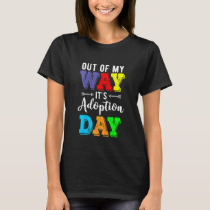 Kids Adoptive Parent Children Adoption Day Foster T-Shirt