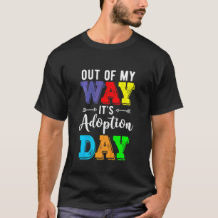 Kids Adoptive Parent Children Adoption Day Foster T-Shirt