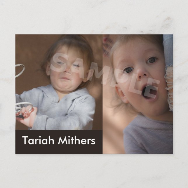 Kids Affordable Headshots 2-Sided Postcard (Front)