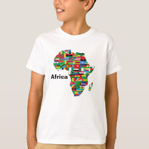Kids Africa Map T-Shirt