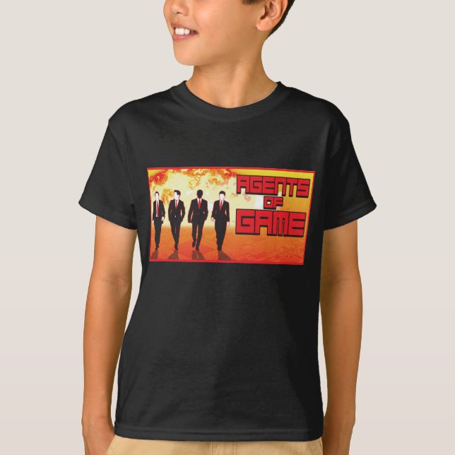 Kids Agents of Game Tee (Front)