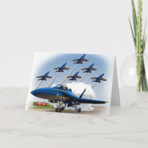 kids airshow birthday card or invite