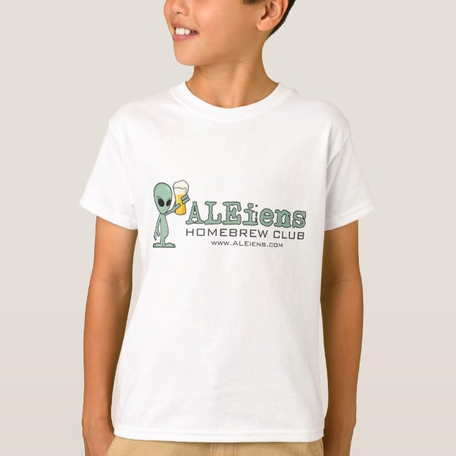 Kids ALEiens Ringer T-Shirt (Front)
