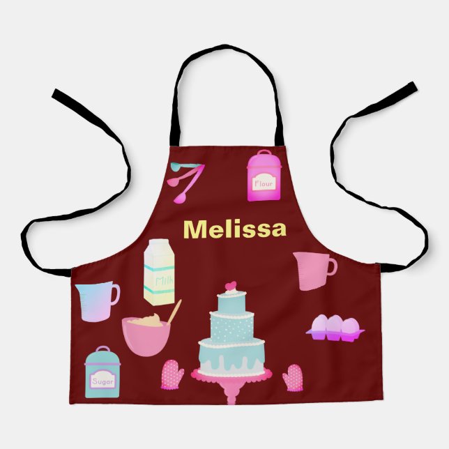 Kids All-Over Print Apron (Front)