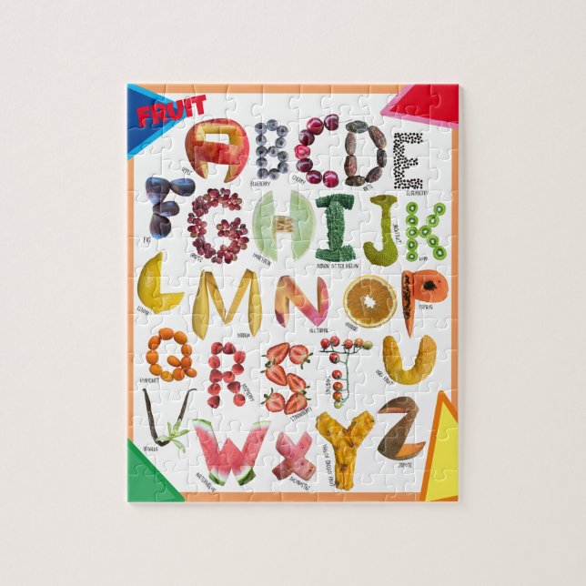 Kids Alphabet Puzzle Educational Cute ABC (Vertical)