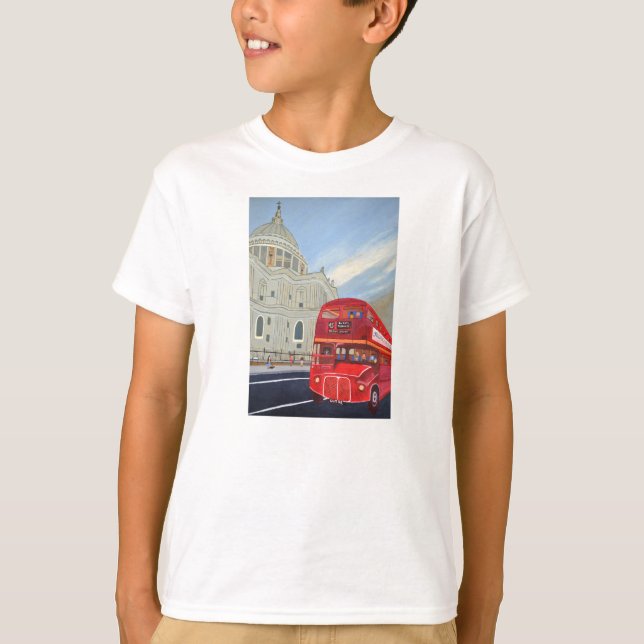 Kids' American Apparel Poly-Cotton Blend T-Shirt (Front)