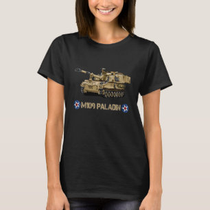 Kids American Self Propelled Artillery M109 Paladi T-Shirt