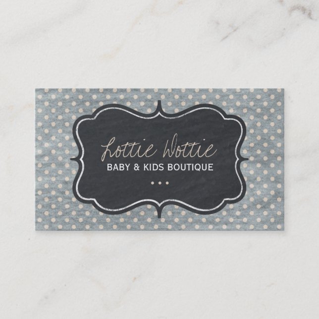 Kids and Baby Boutique Business Card (Front)