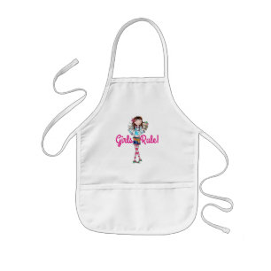 Kids Apron/Girls Rule Kids Apron