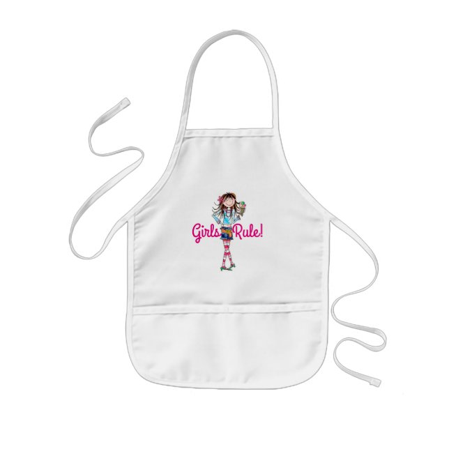 Kids Apron/Girls Rule Kids Apron (Front)