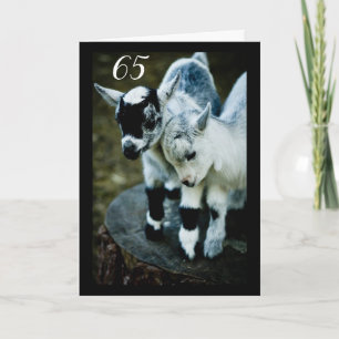 KIDS ARE AMAZED YOU ARE TURNING **65** CARD